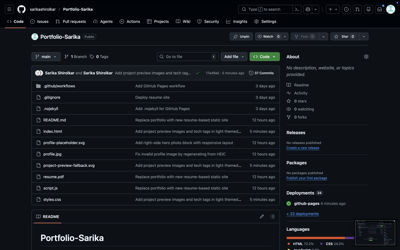 Preview of Portfolio